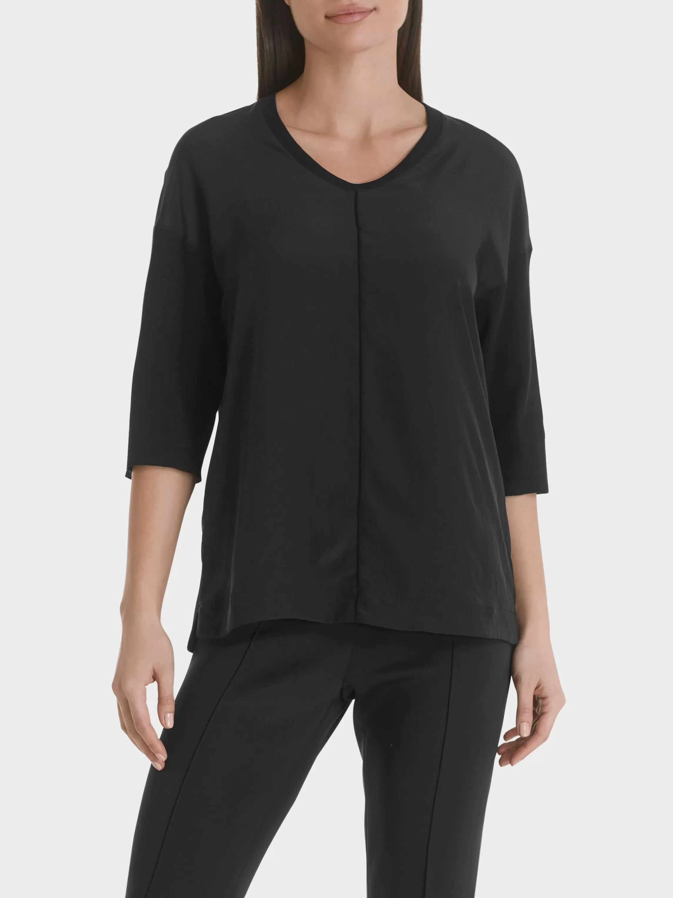 Sale BLOUSE SHIRT MADE FROM MATERIAL MIX Blouses & Tunics | Shirts & Tops