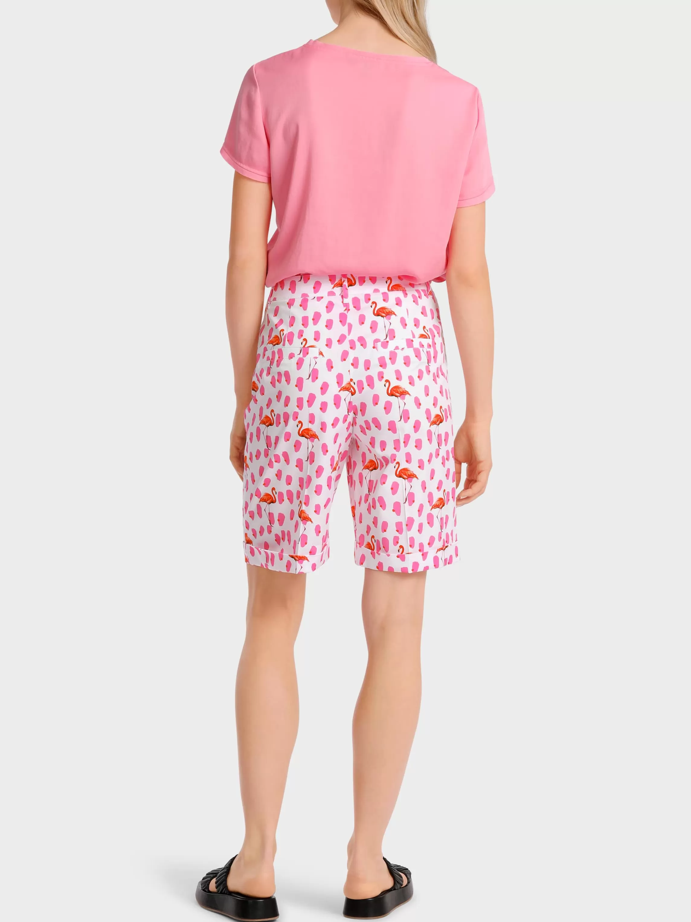 Fashion FINIKE - SHORTS WITH ALL-OVER PRINT Pants