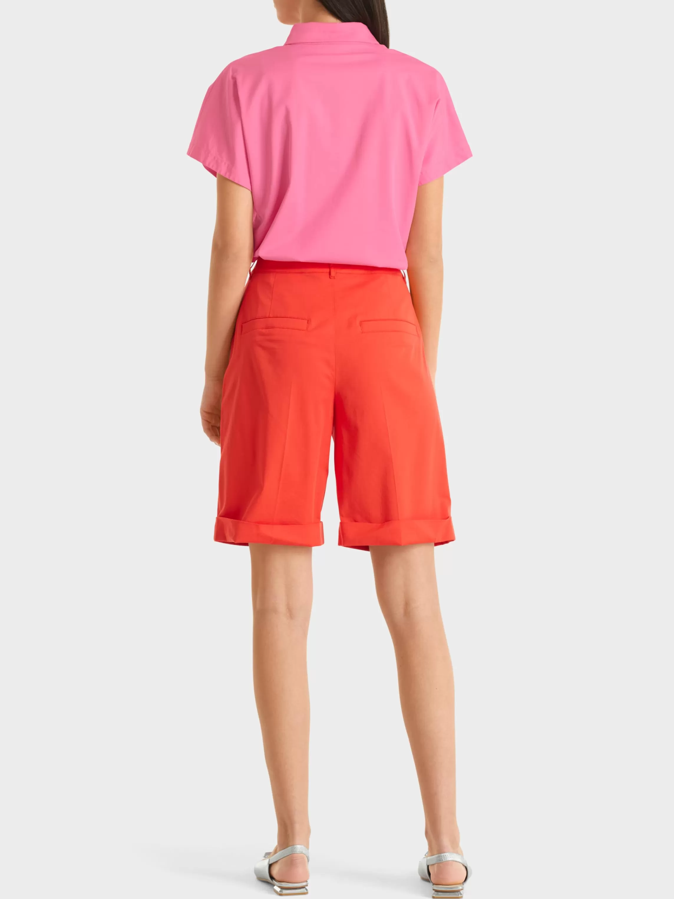 Best FINIKE - SHORTS WITH TURNED-UP HEMS Pants