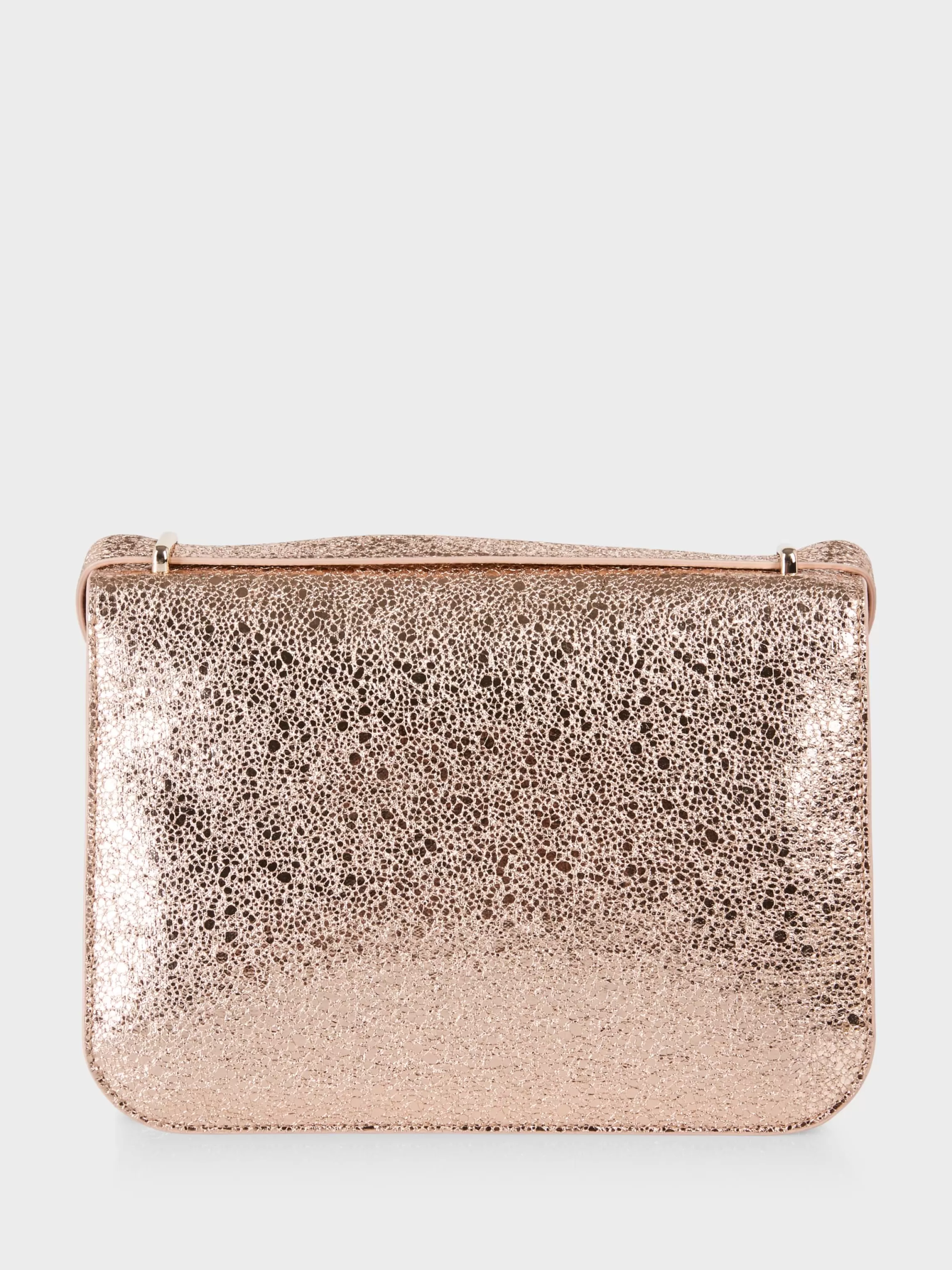 Fashion METALLIC-LOOK SHOULDER BAG Bags