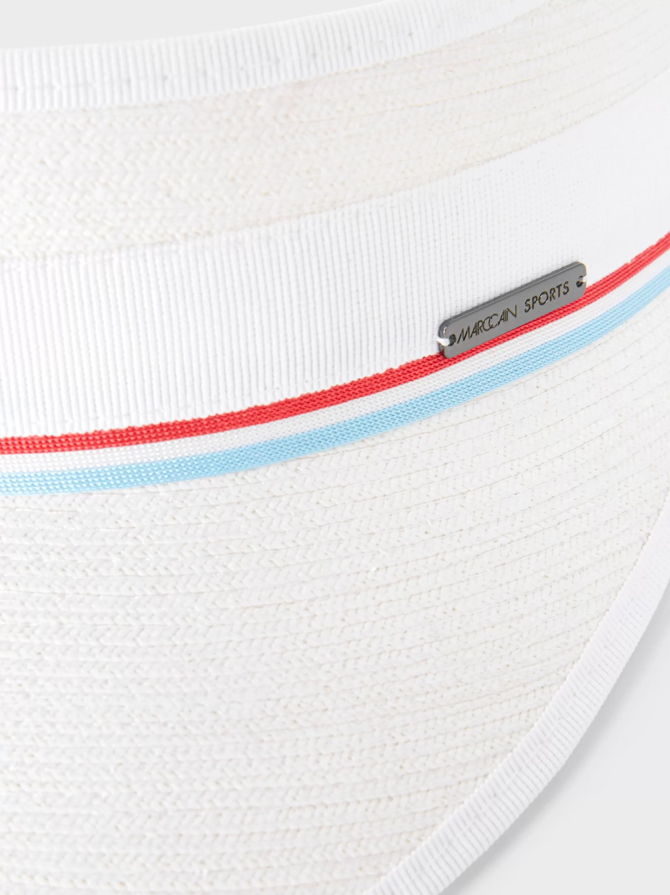 New PEAKED CAP WITH STRIPED GROSGRAIN RIBBON Accessoires