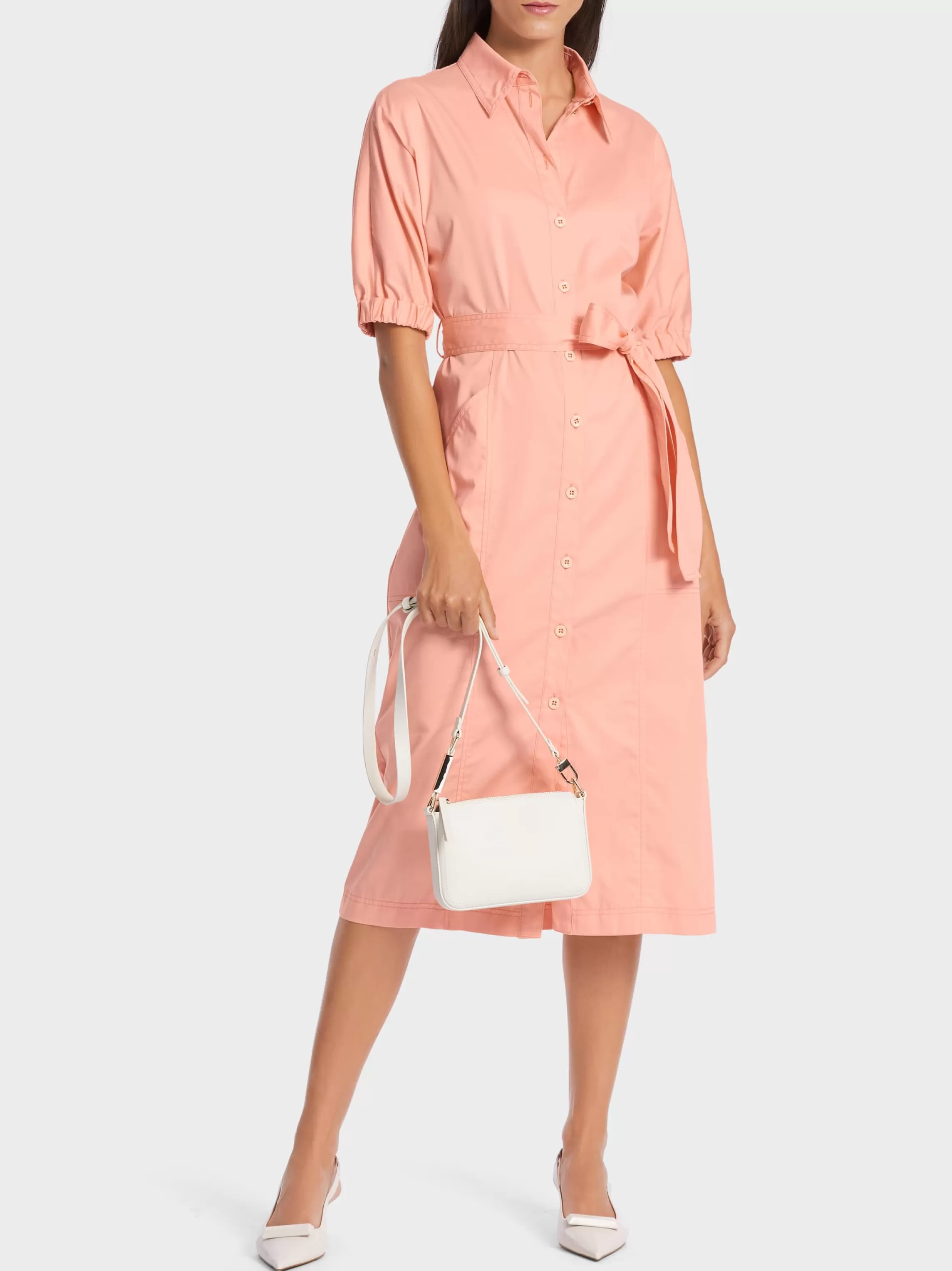 Flash Sale SHIRT DRESS WITH PATCH POCKETS Dresses