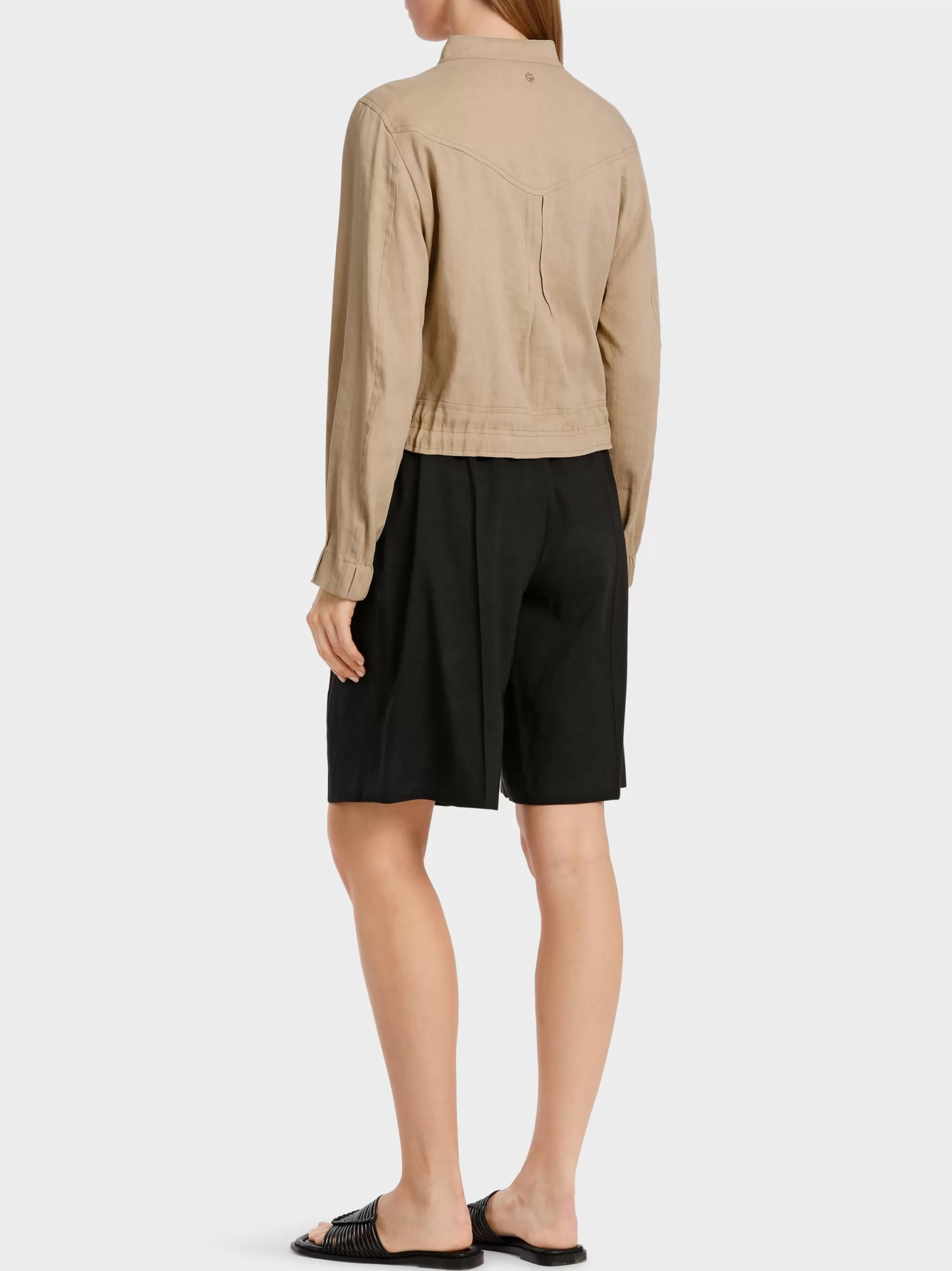 Outlet SHORT JACKET WITH TAILORING DETAILS Jackets