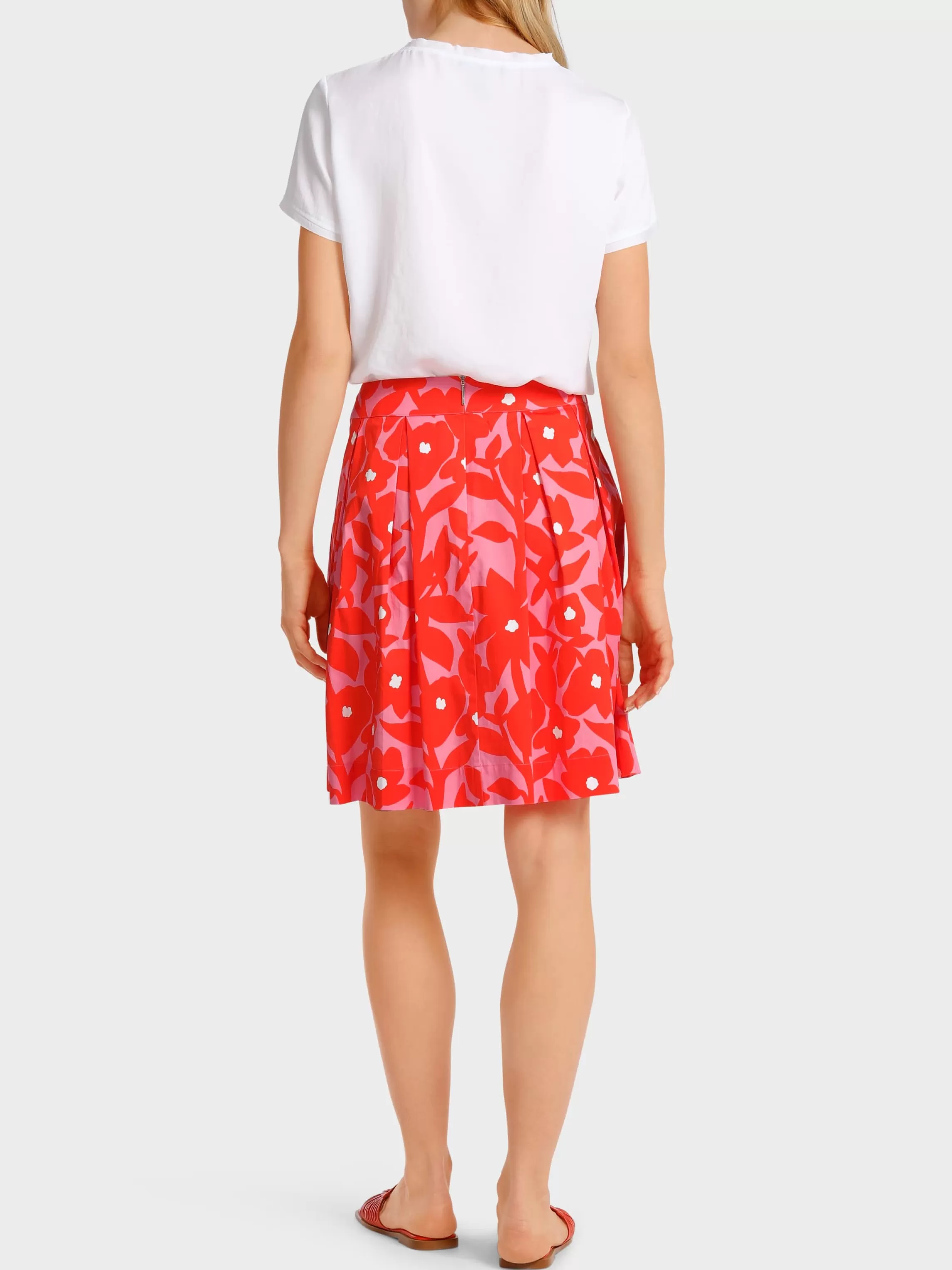 Clearance SKIRT WITH TONAL FLORAL PRINT Skirts