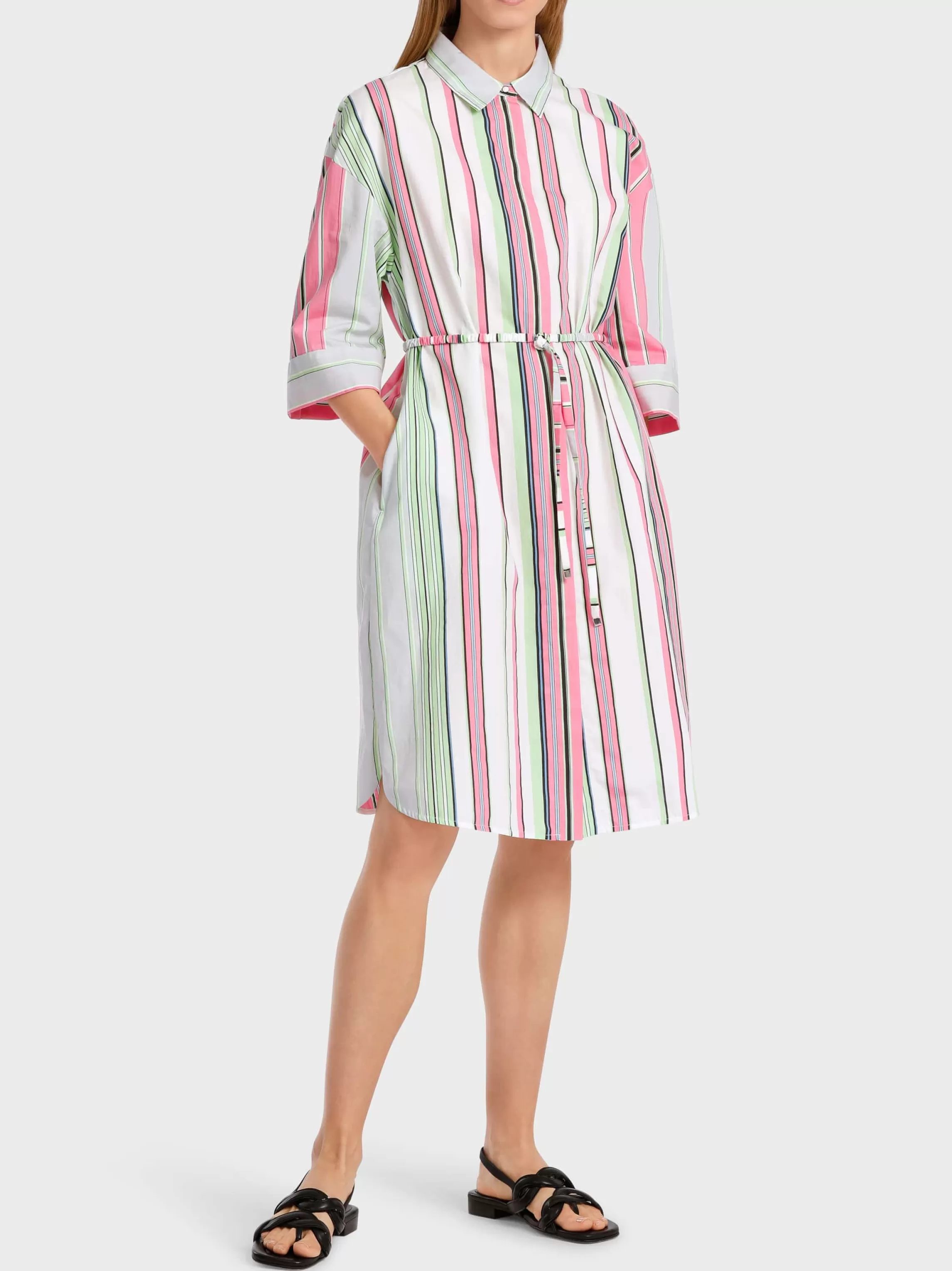 Cheap STRIPED SHIRT DRESS Dresses