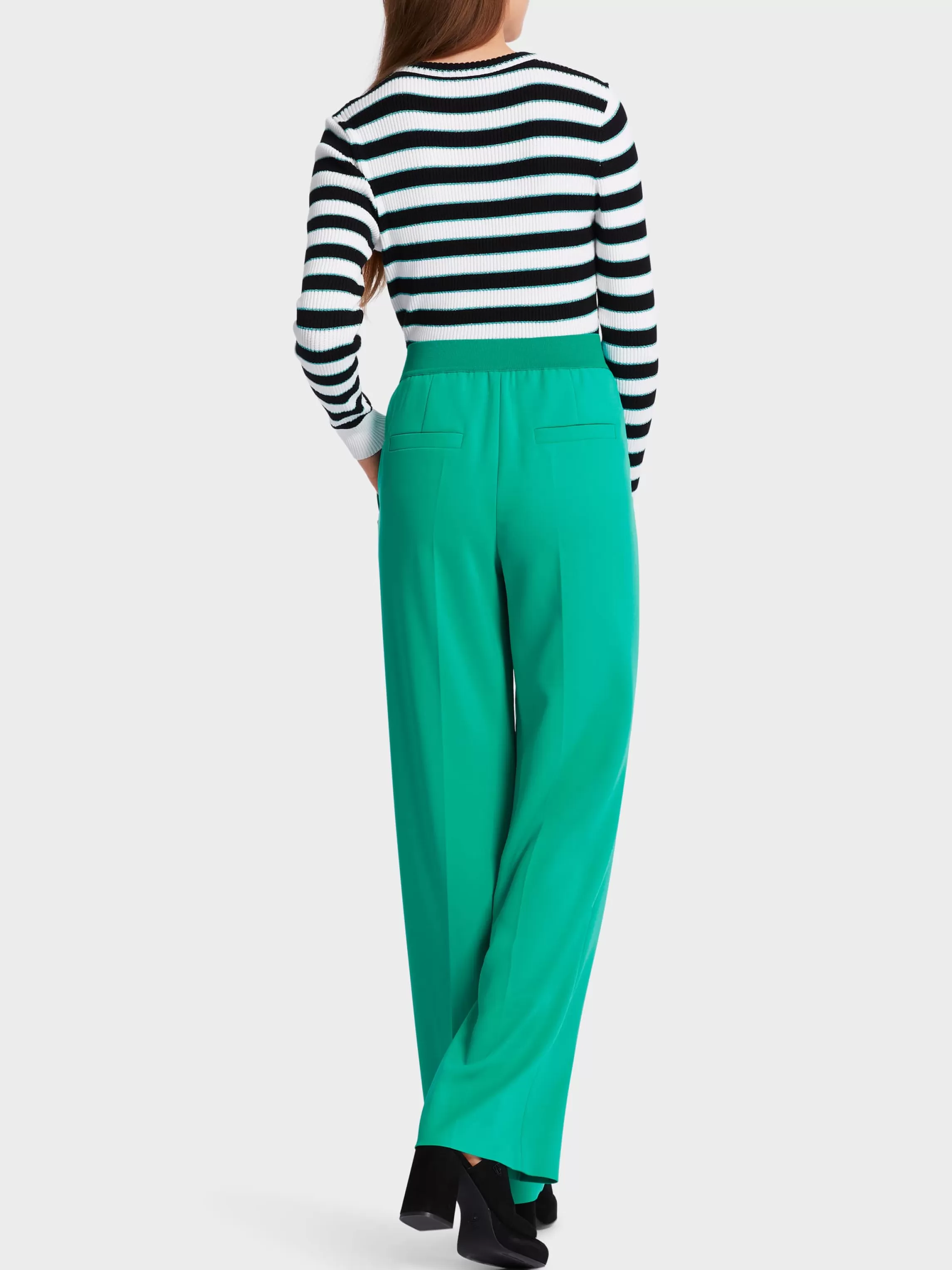 Cheap WASHINGTON PANTS WITH WIDE LEG Pants