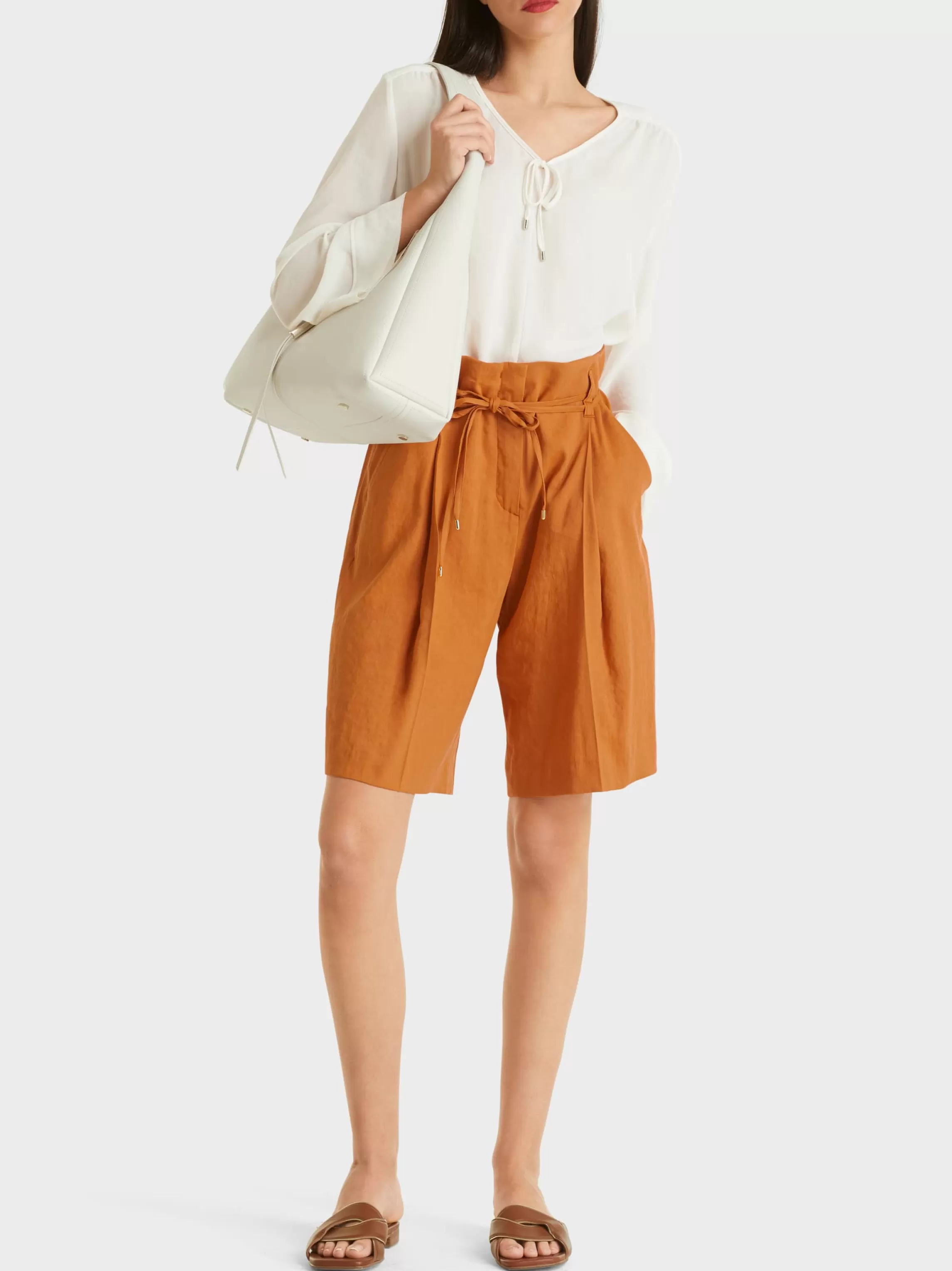 Shop WICHITA MODEL - PAPERBAG-STYLE PANTS Pants