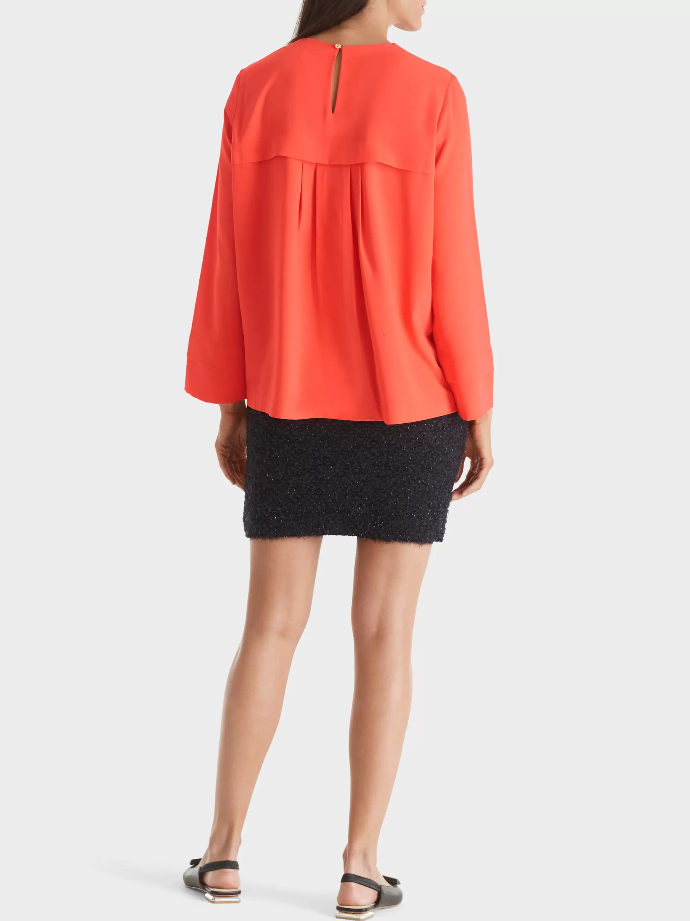 Cheap WIDE BLOUSE WITH NECK FASTENER Blouses & Tunics